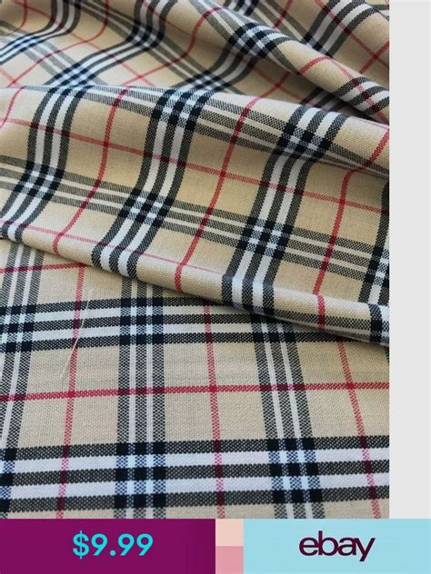 Burberry fabric for crafts